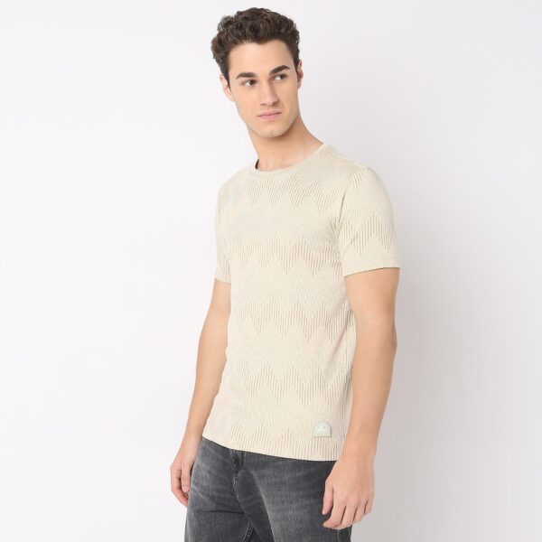 Explorer™ Tee - Fine Knitted Structure - Regular Fit T-Shirt - Image 5