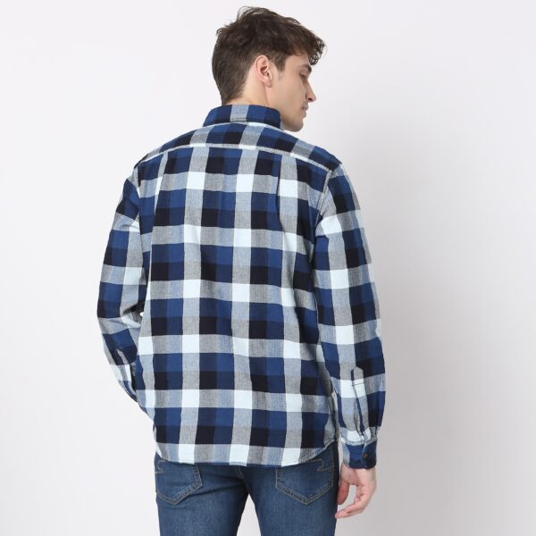 Cruiser™ Shirt - Modern Indigo Checkered Regular Fit - Image 3