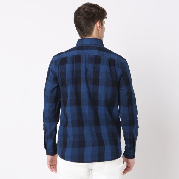 Cruiser™ Shirt Checkered Modern Indigo Regular Fit - Image 3