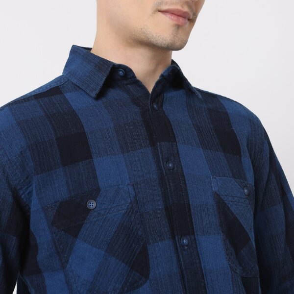 Cruiser™ Shirt Checkered Modern Indigo Regular Fit - Image 4