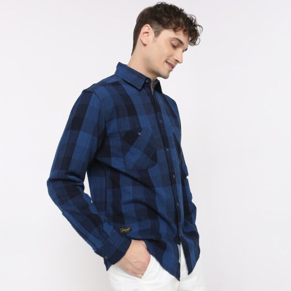 Cruiser™ Shirt Checkered Modern Indigo Regular Fit - Image 5