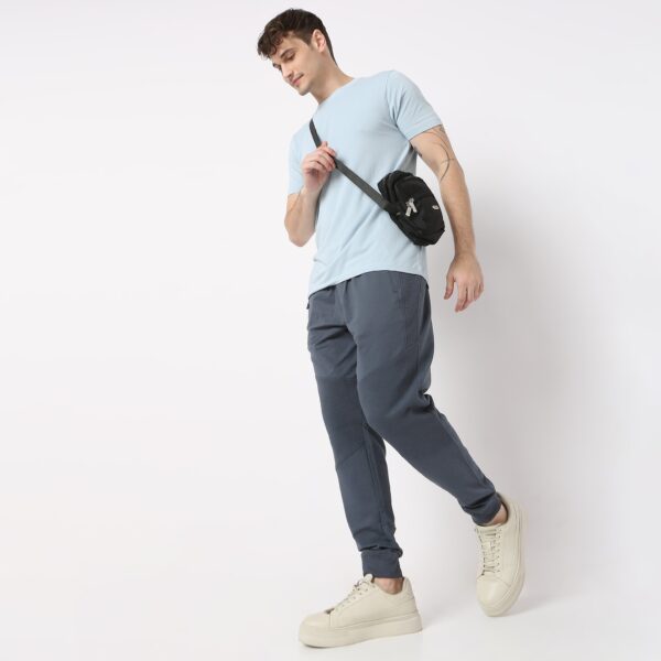 Modern Explorerᵉˣ Stretchable with Ribbed Panel Moto Joggers