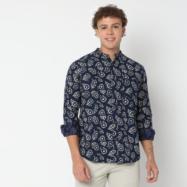 Regular Fit Printed Shirt - Image 2