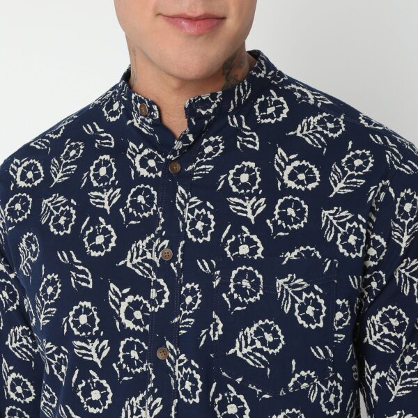 Regular Fit Printed Shirt - Image 4