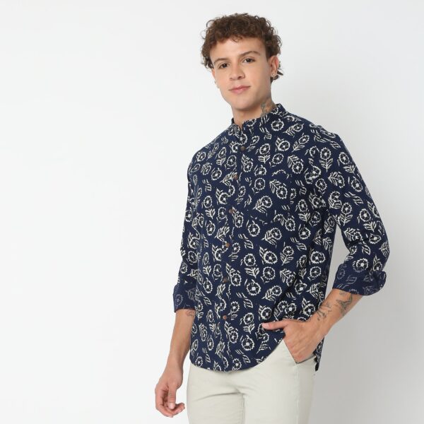 Regular Fit Printed Shirt - Image 5