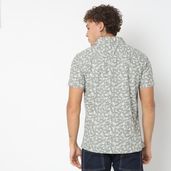 Regular Fit Printed Shirt - Image 3