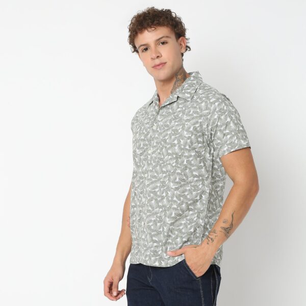 Regular Fit Printed Shirt - Image 5