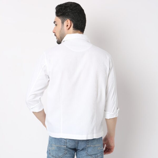 The Shacket : Modern Look "Shirt Jacket" Pure Cotton - Regular Fit - Image 3