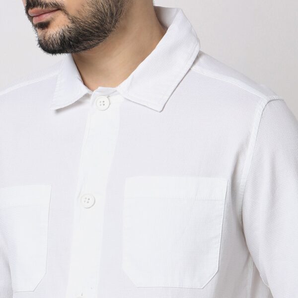 The Shacket : Modern Look "Shirt Jacket" Pure Cotton - Regular Fit - Image 4