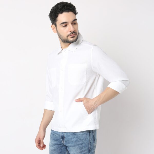 The Shacket : Modern Look "Shirt Jacket" Pure Cotton - Regular Fit - Image 5