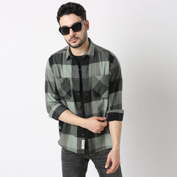 Lumberjack™ Shirt - Regular Fit Checkered Shirt - Image 2