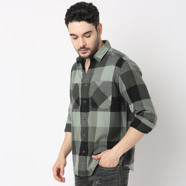 Lumberjack™ Shirt - Regular Fit Checkered Shirt - Image 5