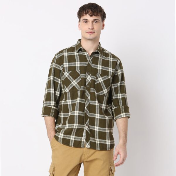 Lumber Jack™ Shirt - Modern Explorer Checkered Regular Fit - Image 2