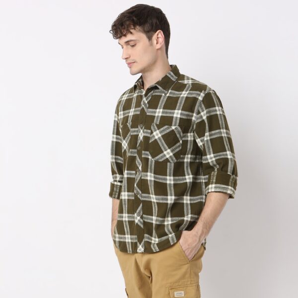 Lumber Jack™ Shirt - Modern Explorer Checkered Regular Fit - Image 5