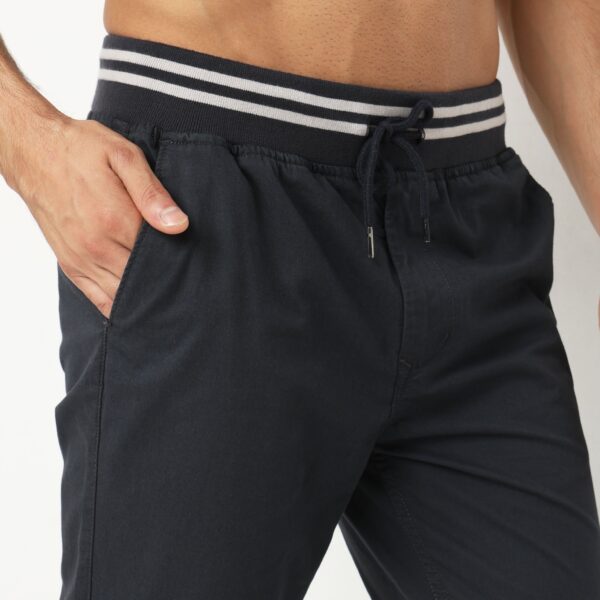 TravelJog™ - Contrast Waist Stripe. Modern Smart Easy & Casual Travel Friendly with East - Mid Rise Joggers - Image 5