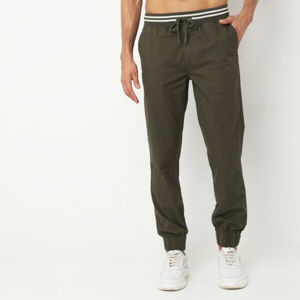 TravelJog™ - Contrast Waist Stripe. Modern Smart Easy & Casual Travel Friendly with East - Mid Rise Joggers - Image 12