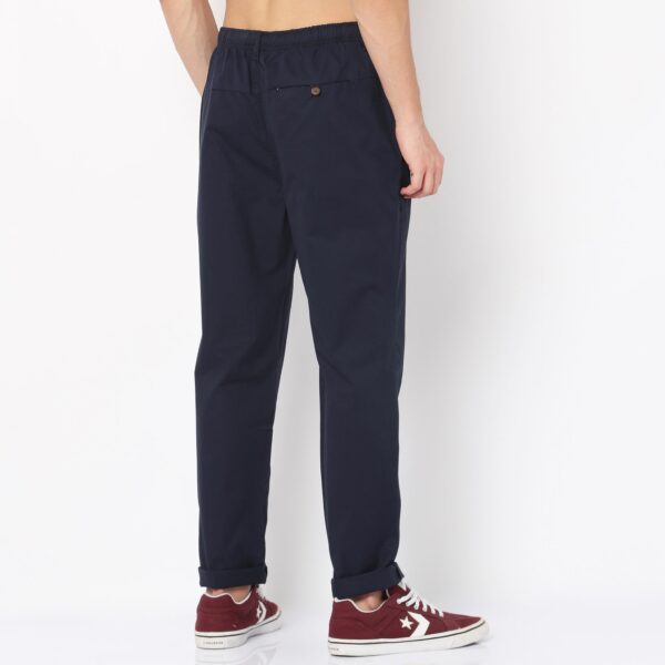 Relaxed Fit Solid Mid Rise Chinos - Image 18