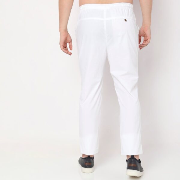 Relaxed Fit Solid Mid Rise Chinos - Image 13