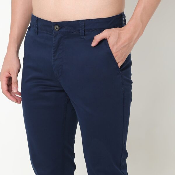 Officer Pants™ - Luxury Cotton with E-Fast Stretch - Cavalry Twill - Mid Rise Pants - Re-Pants reimagined - Image 4