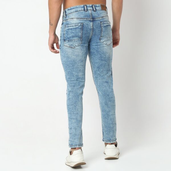 Union of Denim® - Adv XXII Stone Blue Wash Authentic Denim with E-fast® Stretch - Skinny Comfort Fit Jeans - Image 3