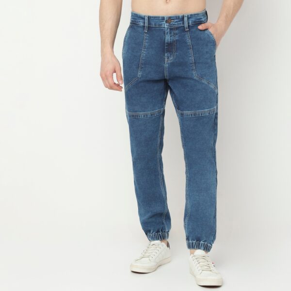 Solid Full Length Jeans - Image 2