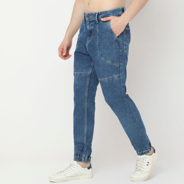 Solid Full Length Jeans - Image 5