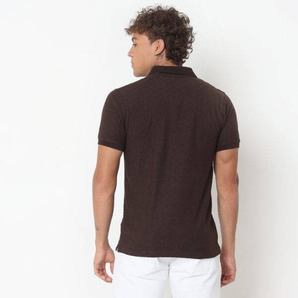 Regular Fit Structured Polo T-Shirt - Image 13