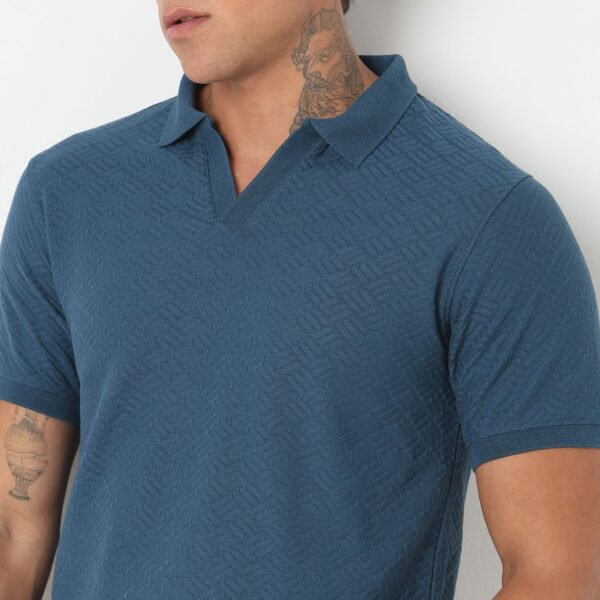 Regular Fit Structured Polo T-Shirt - Image 19