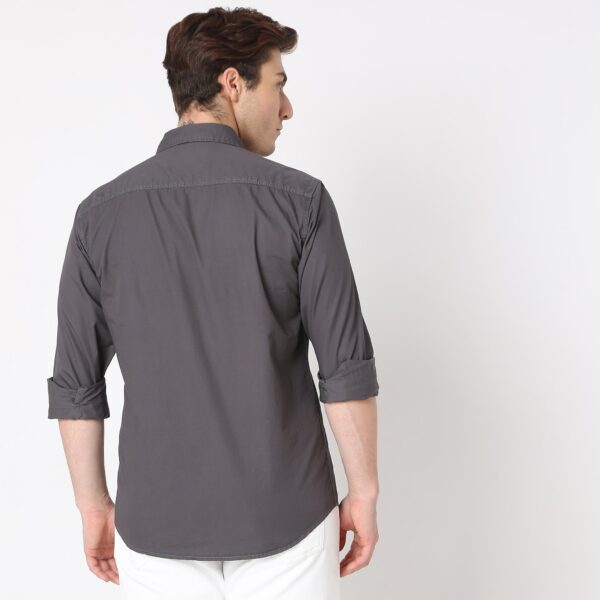 Regular Fit Solid Shirt - Image 17