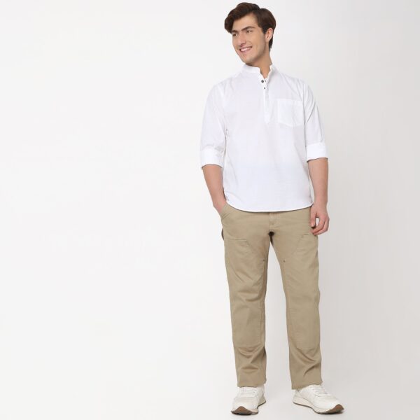 Regular Fit Solid Shirt - Image 11