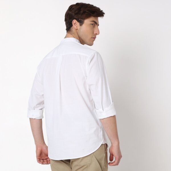 Regular Fit Solid Shirt - Image 13