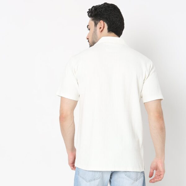 Regular Fit Structured Shirt - Image 3