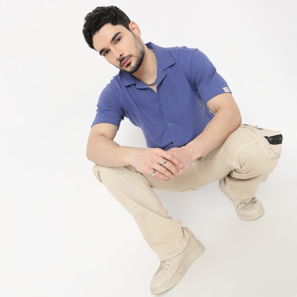 Regular Fit Structured Shirt - Image 11