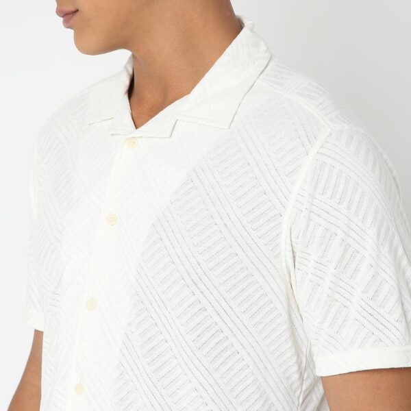 Regular Fit Structured Shirt - Image 4