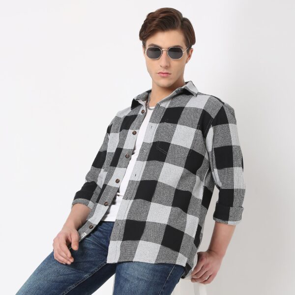 Regular Fit Checkered Shirt