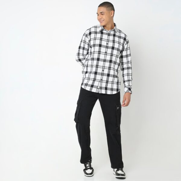 Mood™ Shirt - Lino Bold Check - Modern Street - Regular Fit