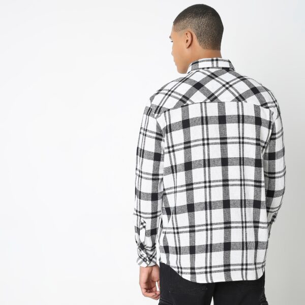 Mood™ Shirt - Lino Bold Check - Modern Street - Regular Fit - Image 3