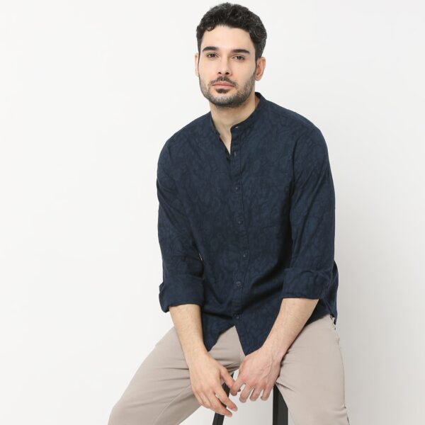 Regular Fit Structured Shirt - Image 17