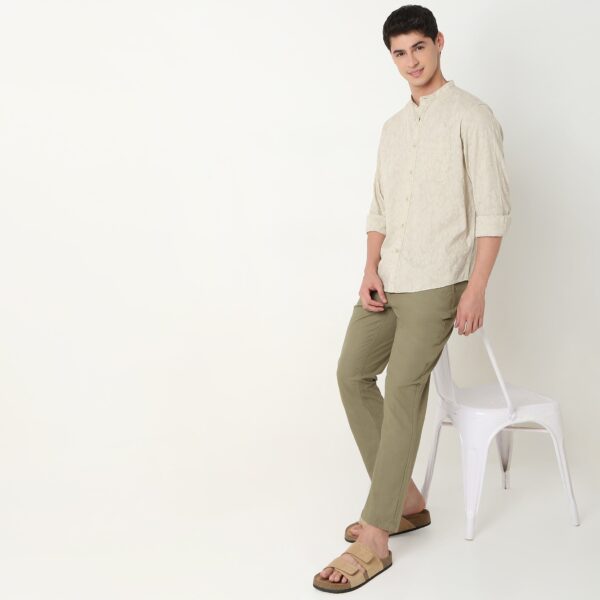 Regular Fit Structured Shirt - Image 6