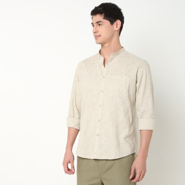 Regular Fit Structured Shirt - Image 10