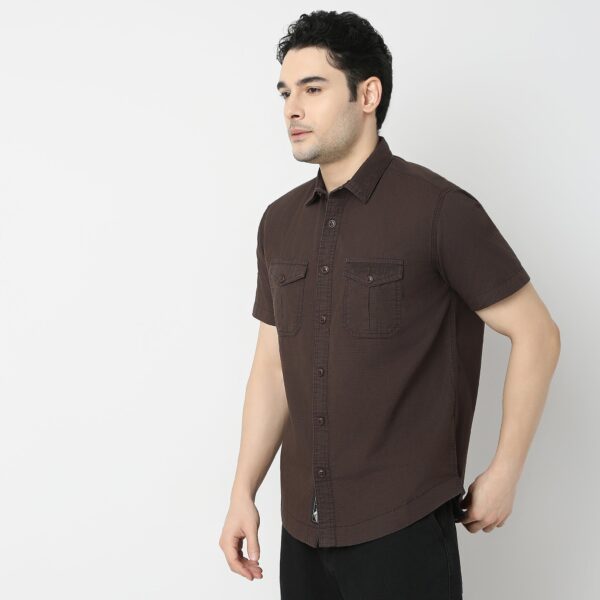 Modern Explorer - Double Pocket Flap Authentic Casual Shirts 100% Cotton - Regular Fit. - Image 10