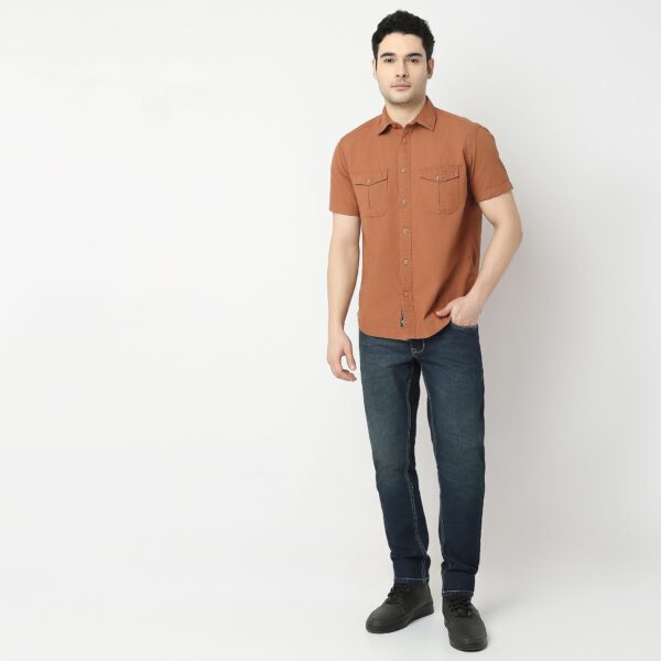 Modern Explorer - Double Pocket Flap Authentic Casual Shirts 100% Cotton - Regular Fit. - Image 12