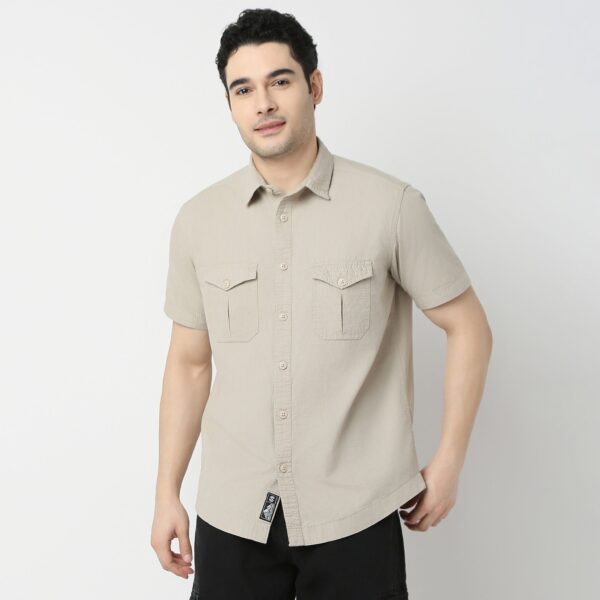 Modern Explorer - Double Pocket Flap Authentic Casual Shirts 100% Cotton - Regular Fit. - Image 17