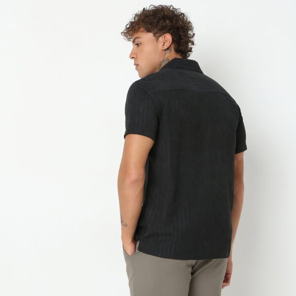 Slim Fit Striped Shirt - Image 3