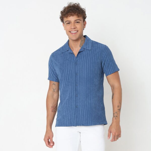 Slim Fit Striped Shirt - Image 12