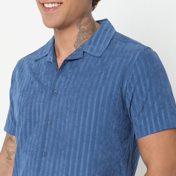 Slim Fit Striped Shirt - Image 14