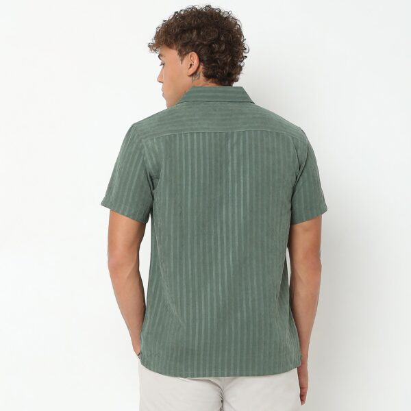 Slim Fit Striped Shirt - Image 18