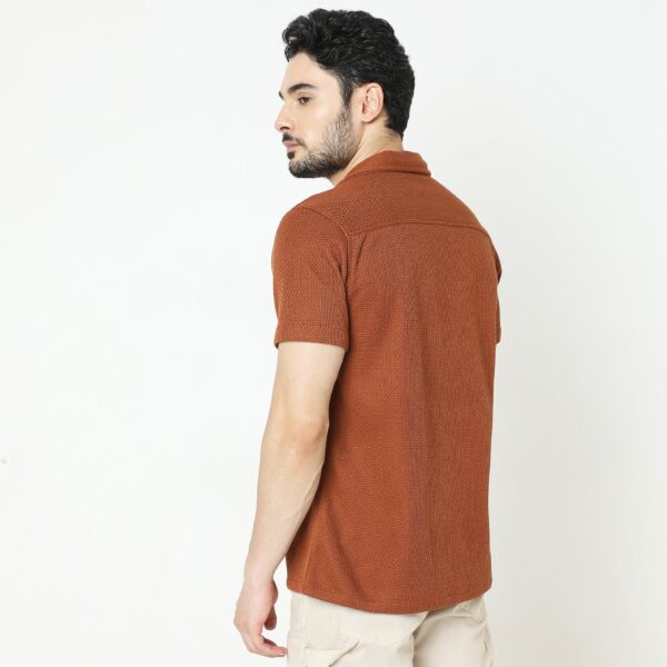 Slim Fit Solid Shirt - Image 13