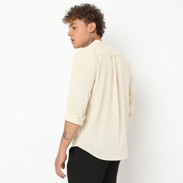 Regular Fit Solid Shirt - Image 13