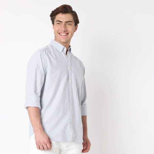 Regular Fit Striped Shirt - Image 2